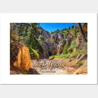 Lick Wash Trail Hike Posters and Art